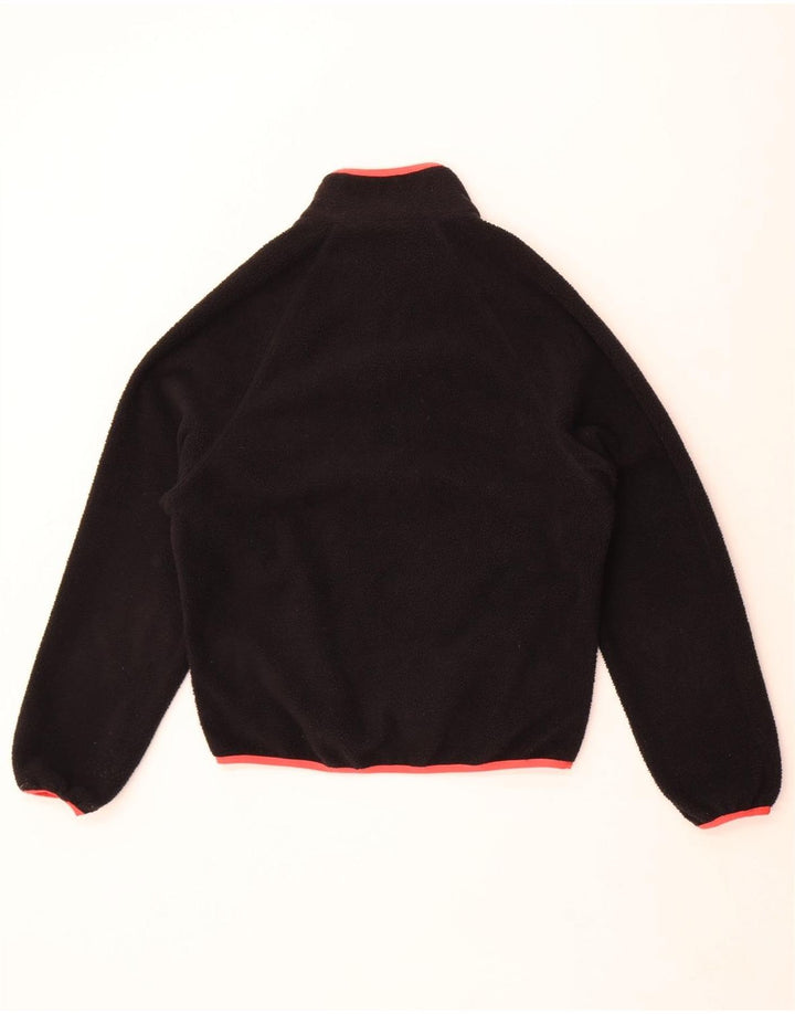 Adidas Chaqueta polar extragrande para mujer UK 6 XS Poliéster negro