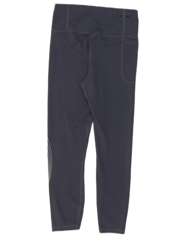 Under Armour Leggings cortos gráficos para mujer UK 40 Poliéster azul medio