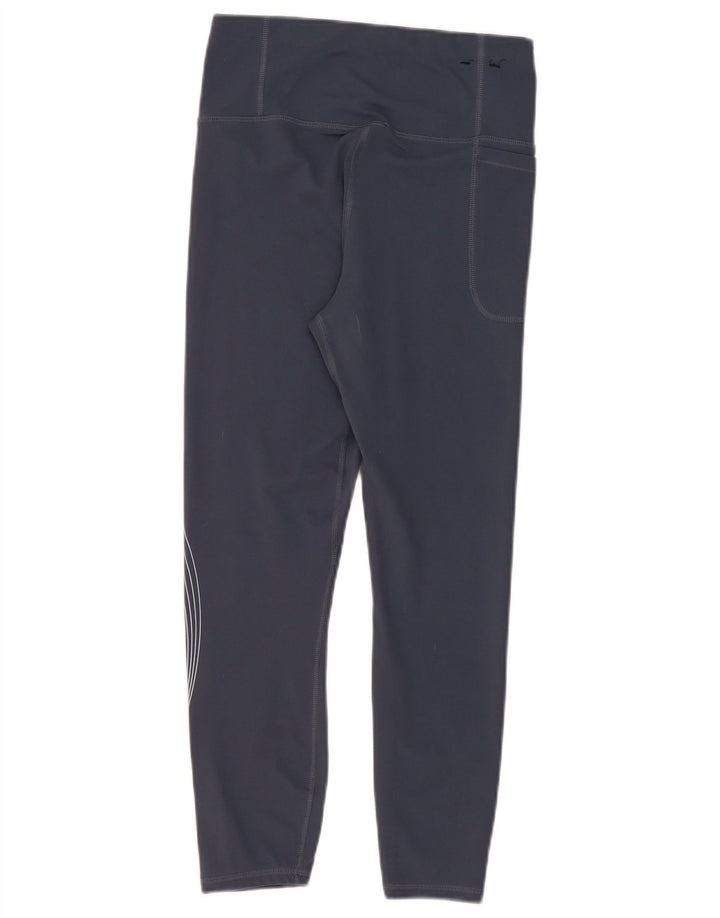 Under Armour Leggings cortos gráficos para mujer UK 40 Poliéster azul medio