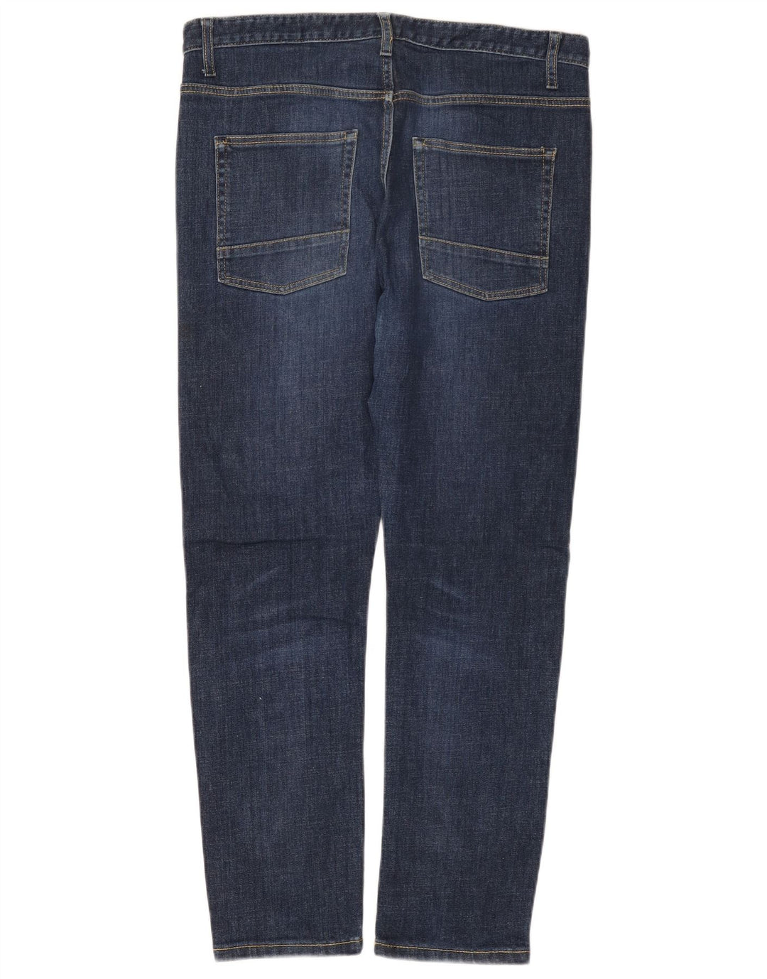 Benetton Vaqueros Slim W34 L28 Azul Mujer