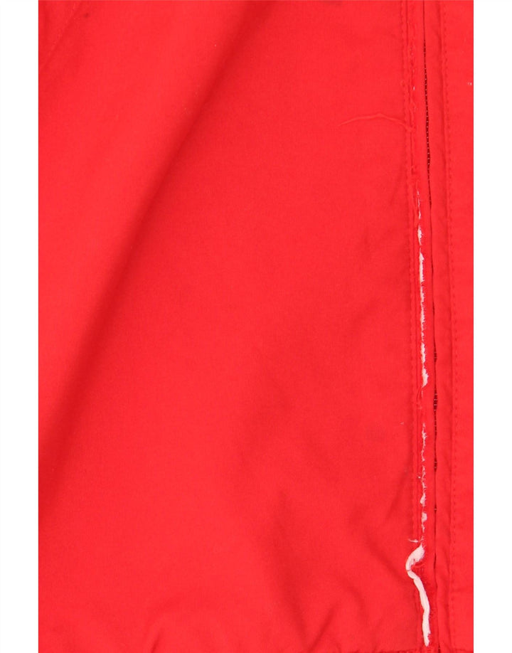 Reebok Hombre Chándal Top Chaqueta XL Rojo Poliéster