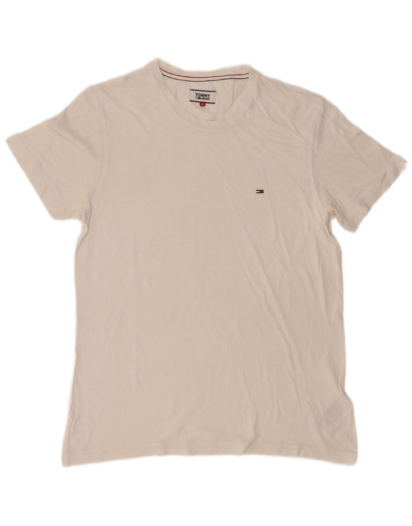 Camiseta Tommy Hilfiger Hombre Top Medium Blanco Algodón