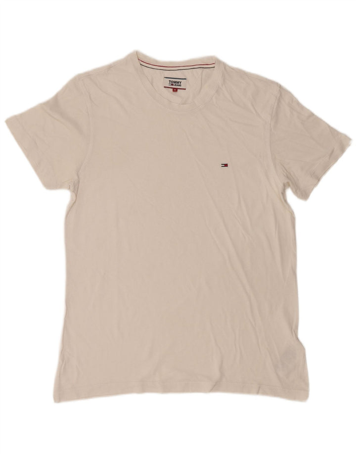 Camiseta Tommy Hilfiger Hombre Top Medium Blanco Algodón