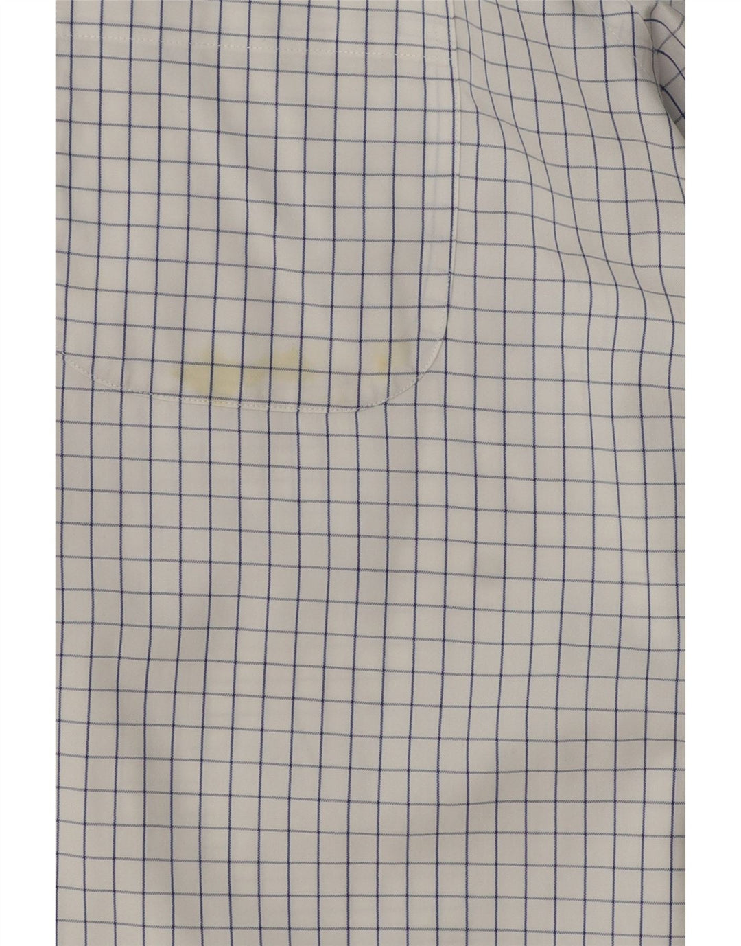 Brooks Brothers Camisa de ajuste tradicional para hombre, talla 15 1/2, cuadros blancos medianos