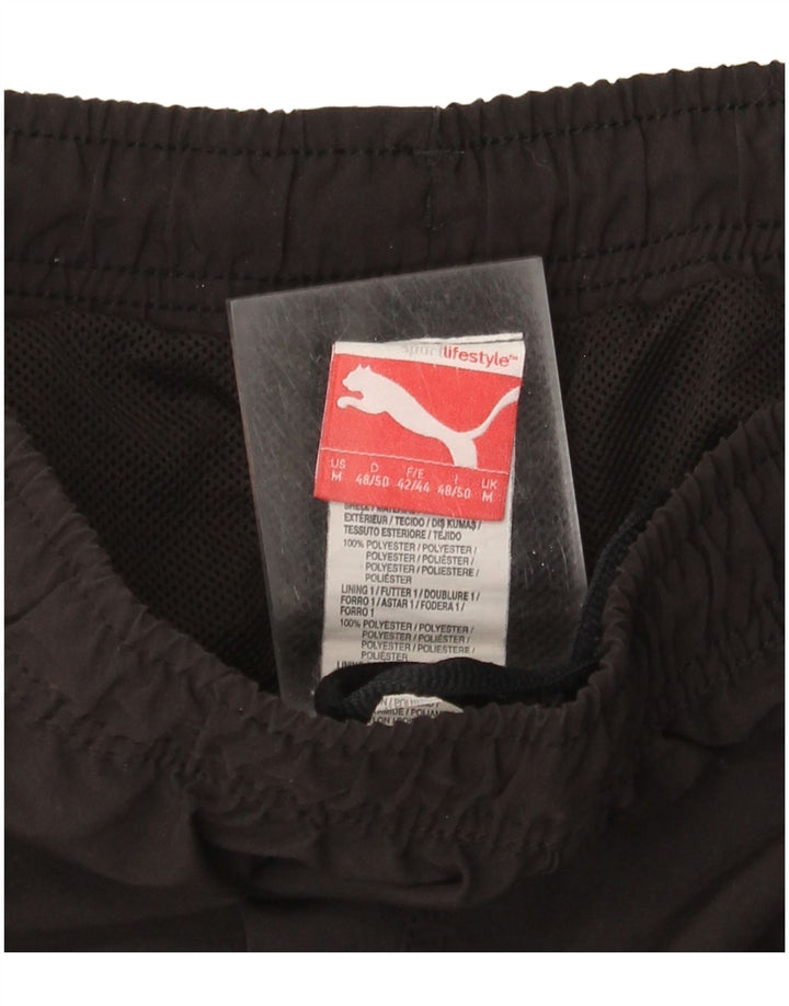 Pantalón De Chándal Puma Hombre Negro Mediano Poliéster