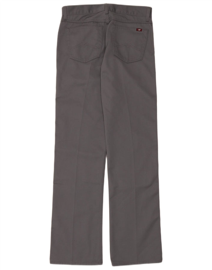 Mustang Pantalones casuales con corte de bota para hombre W33 L34 Poliéster gris