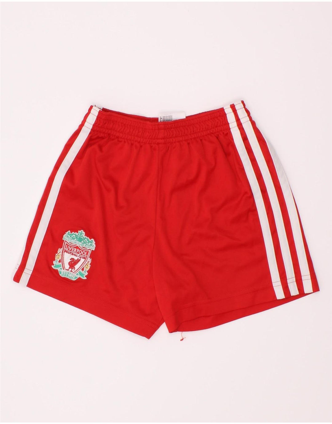 Adidas Boys Liverpool Graphic Shorts deportivos 3-4 años Rojo Poliéster