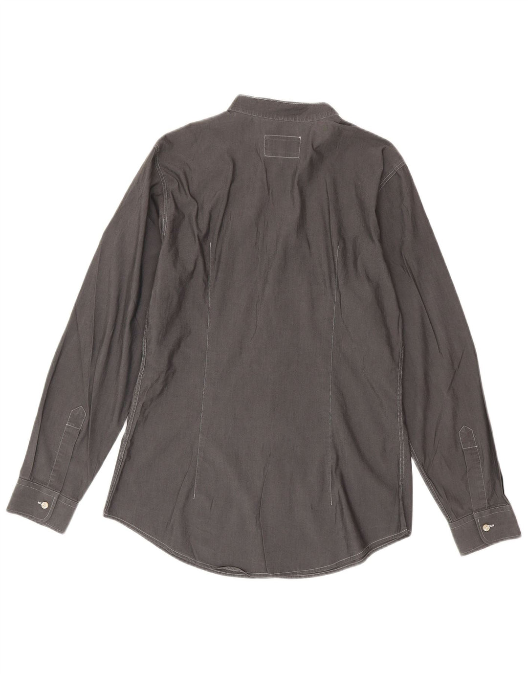 Camisa Armani Jeans Hombre Grande Gris