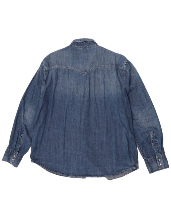 Levi's Camisa vaquera para hombre 2XL Algodón azul