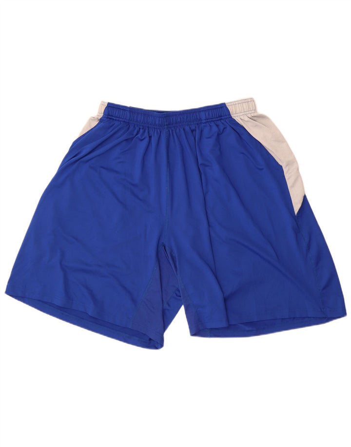 Russell Athletic Pantalones cortos deportivos para hombre 2XL Azul Colorblock Poliéster
