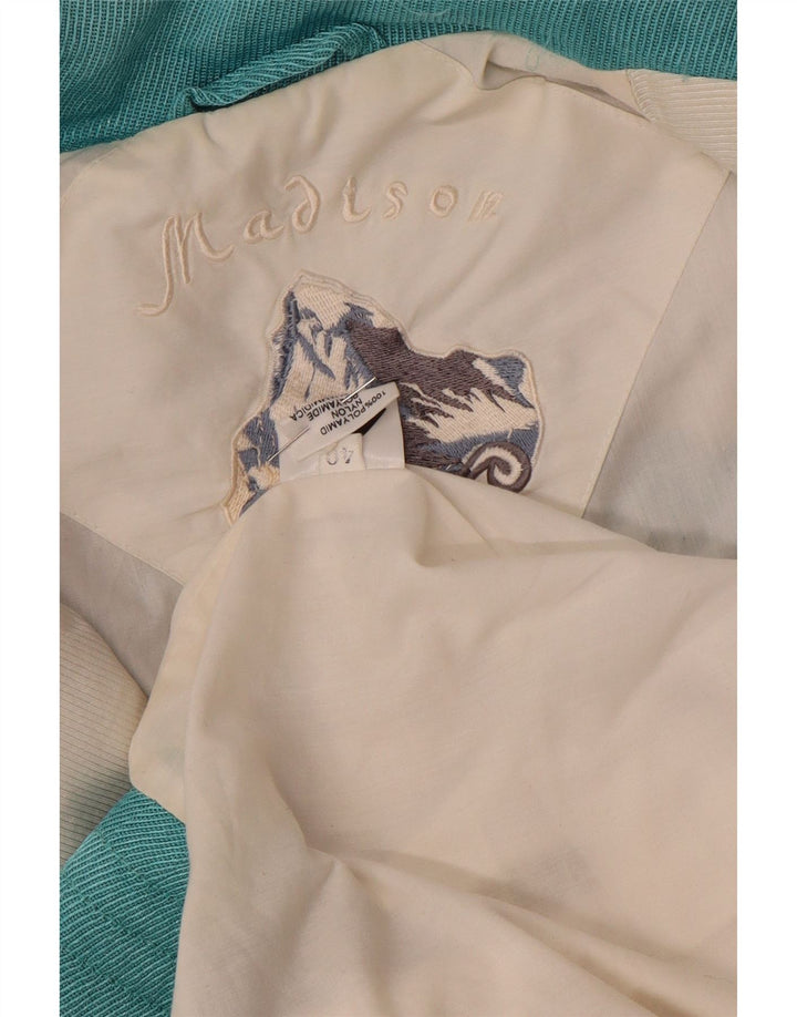 Madison - Chaqueta de chándal para mujer, talla 40, color blanco mediano