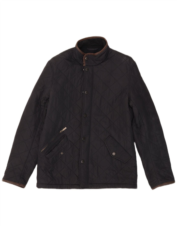 Barbour Chaqueta acolchada para hombre UK 36 Small Azul marino