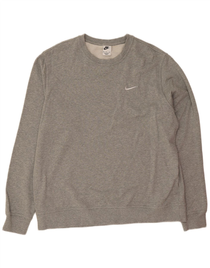 Nike - Sudadera para hombre, talla 2XL, algodón gris