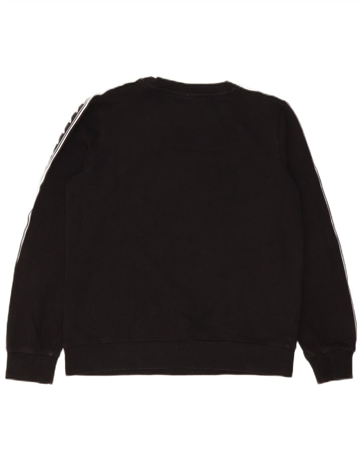 Ellesse Heritage Graphic Sudadera tipo jersey con bloques de color negro pequeño para hombre