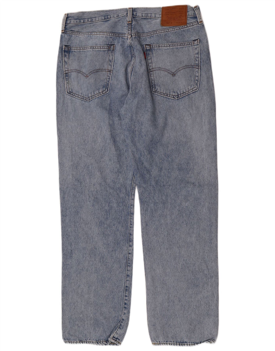 Vaqueros rectos Levi's para hombre W34 L32 Algodón azul