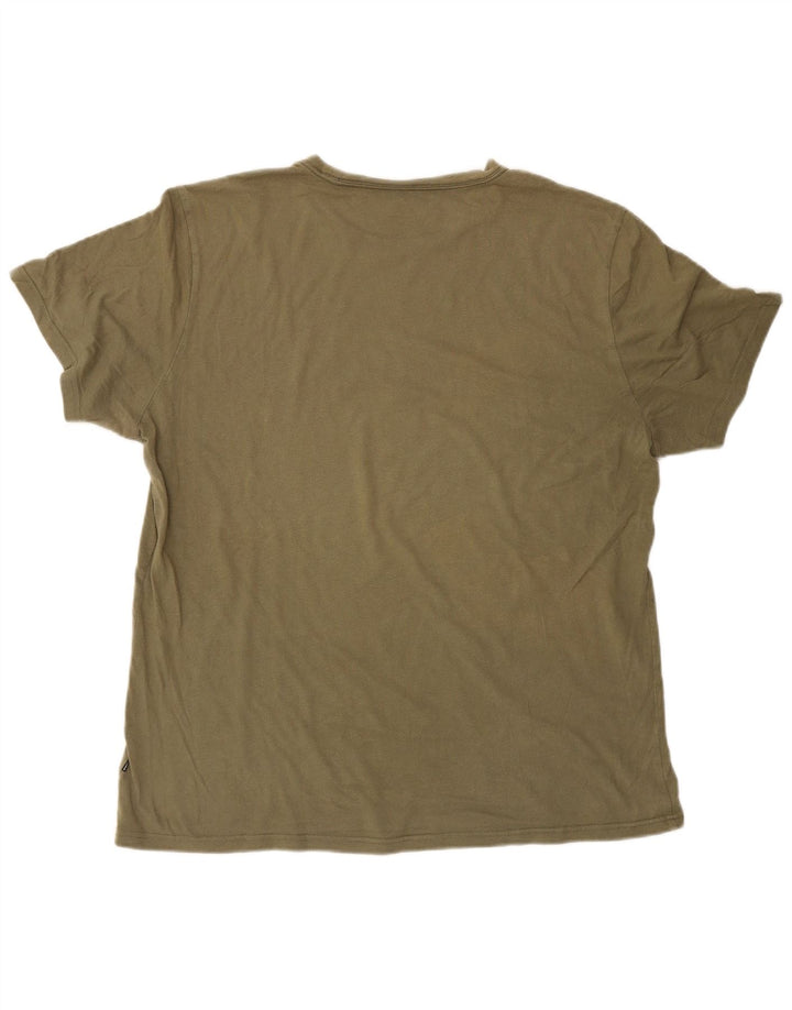 Converse Hombre Camiseta Gráfica Top XL Caqui