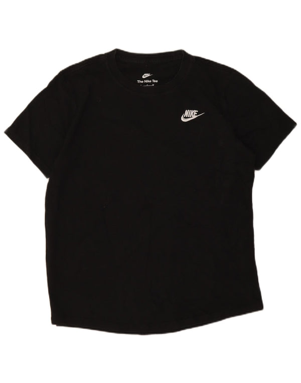 Nike Camiseta para mujer Top UK 10 Small Black Cotton