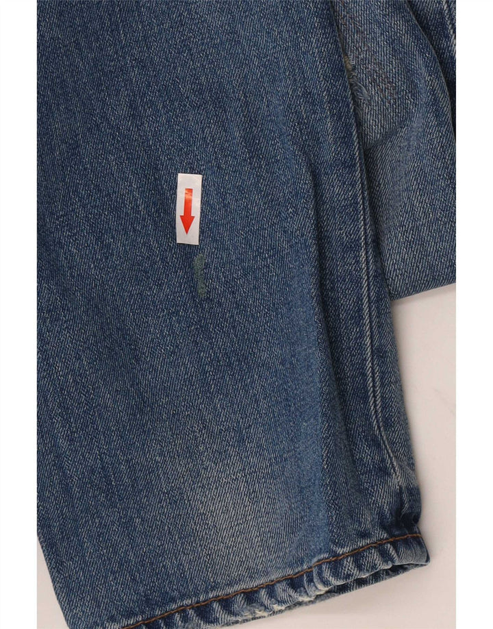 Vaqueros ajustados desgastados para hombre de Fat Face W32 L33 Algodón azul