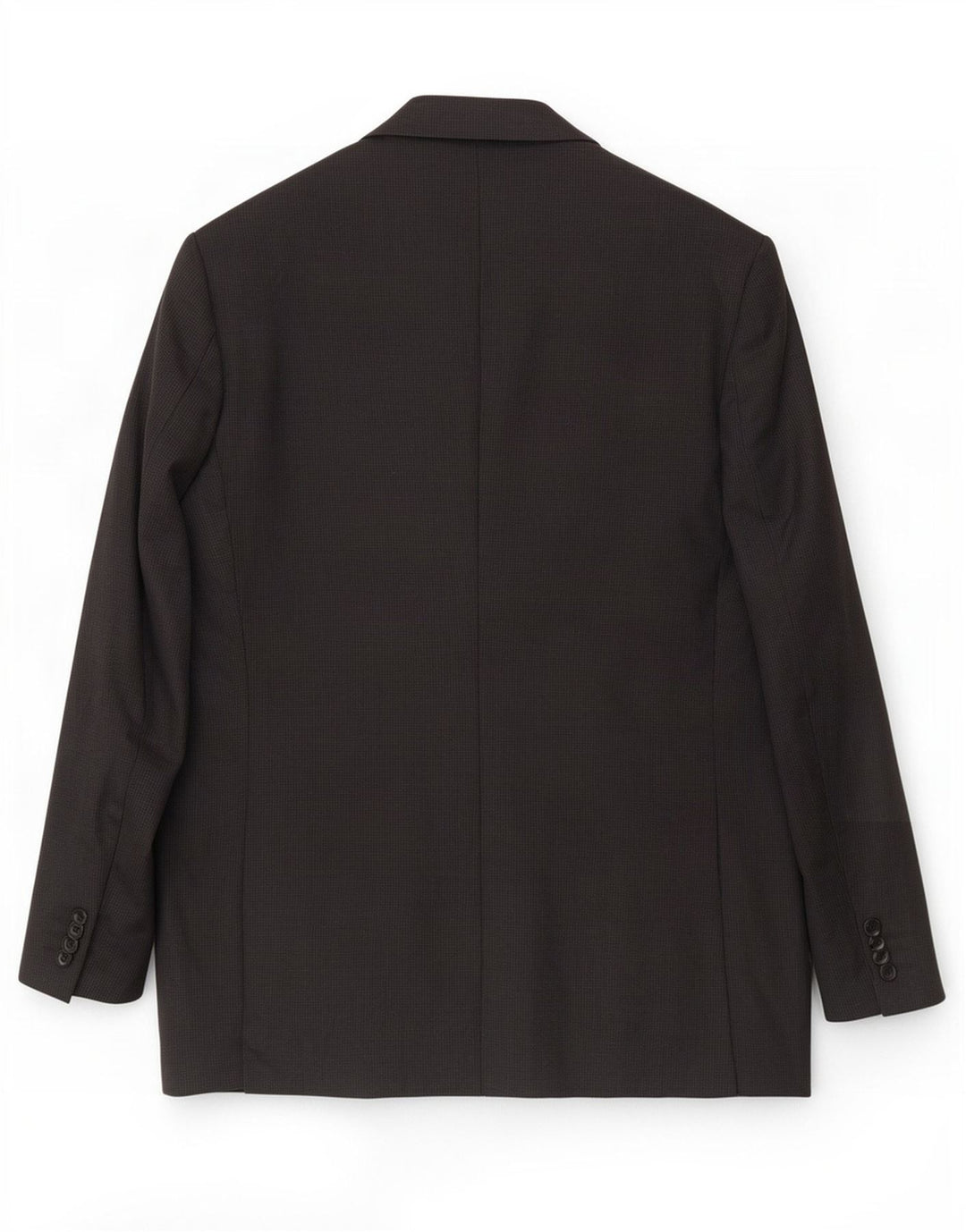 Loro Piana Chaqueta tipo blazer de 2 botones para hombre IT 48 Lana virgen negra mediana