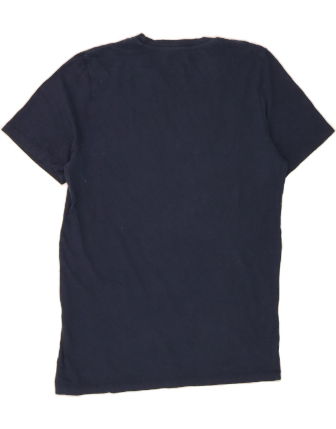 JACK & JONES Mens Graphic T-Shirt Top Medium Navy Blue Cotton Vintage Jack & Jones and Second-Hand Jack & Jones from Messina Hembry 