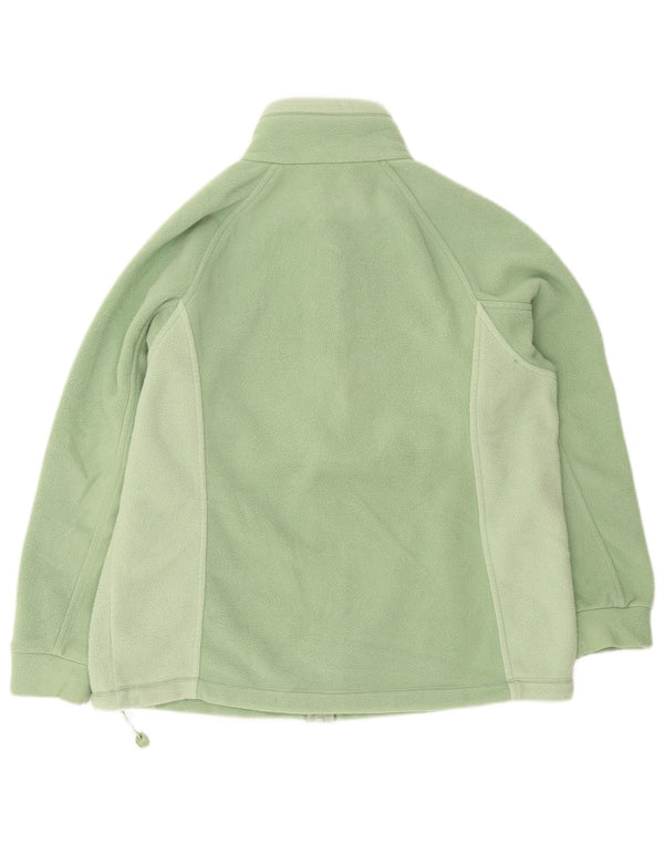 Marks & Spencer Chaqueta polar para mujer UK 44 Grande Verde Colorblock