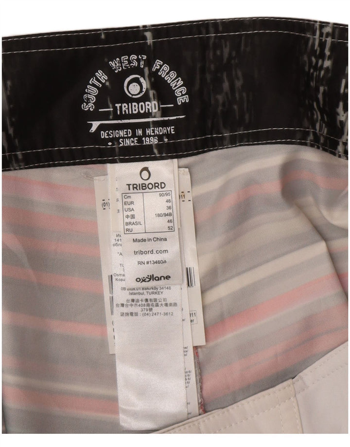 TRIBORD Bañador Cargo para Hombre EU 46 Small Multicolor Rayas