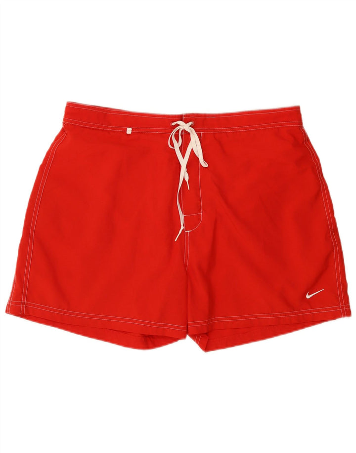 Nike - Bañador para hombre (talla grande), color rojo, poliéster