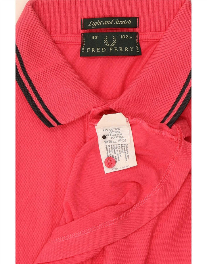 Fred Perry Polo Ligero Y Elástico De Algodón Rosa Medio | Hombre