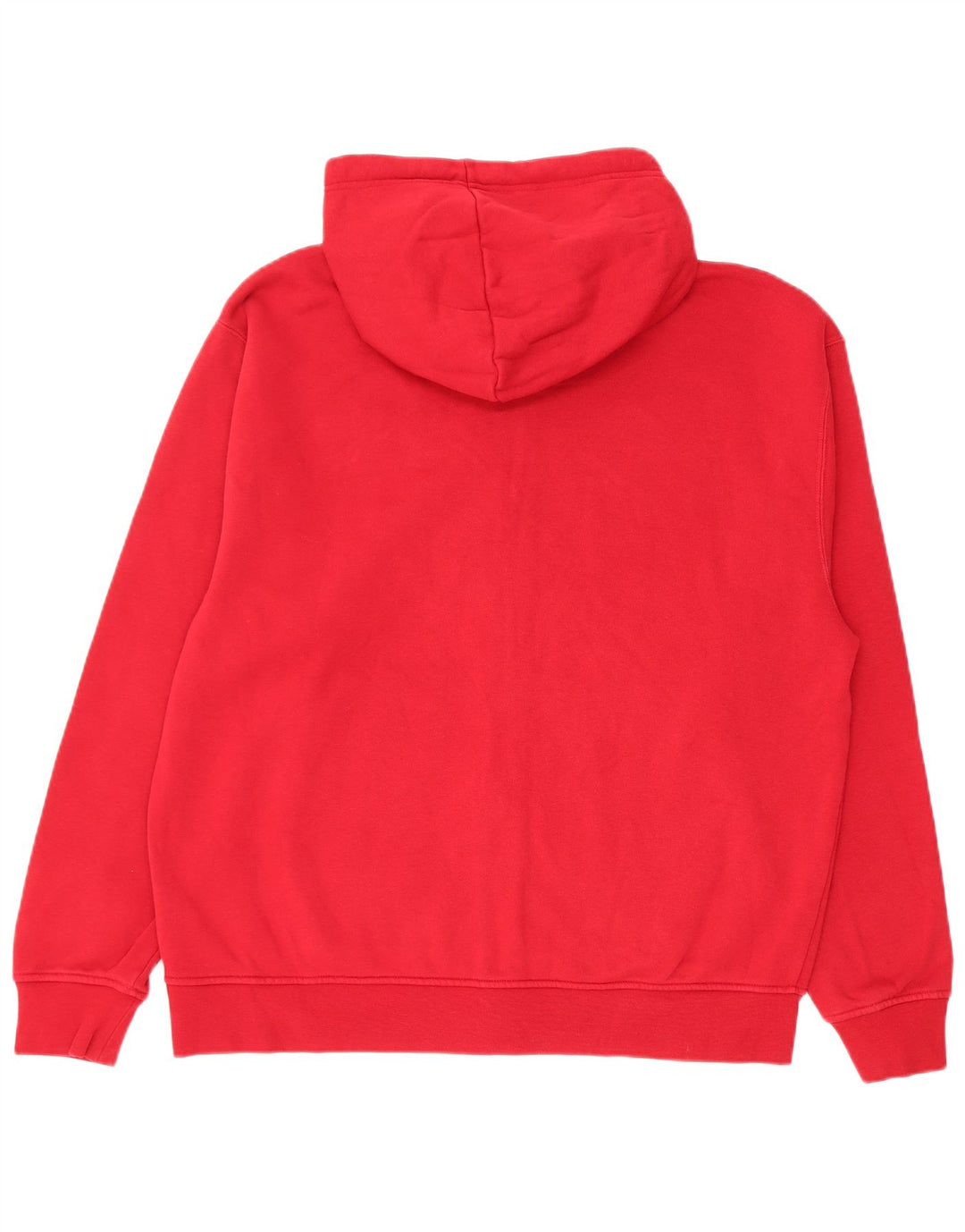 Jordan - Sudadera con capucha y cremallera para hombre, talla grande, algodón rojo