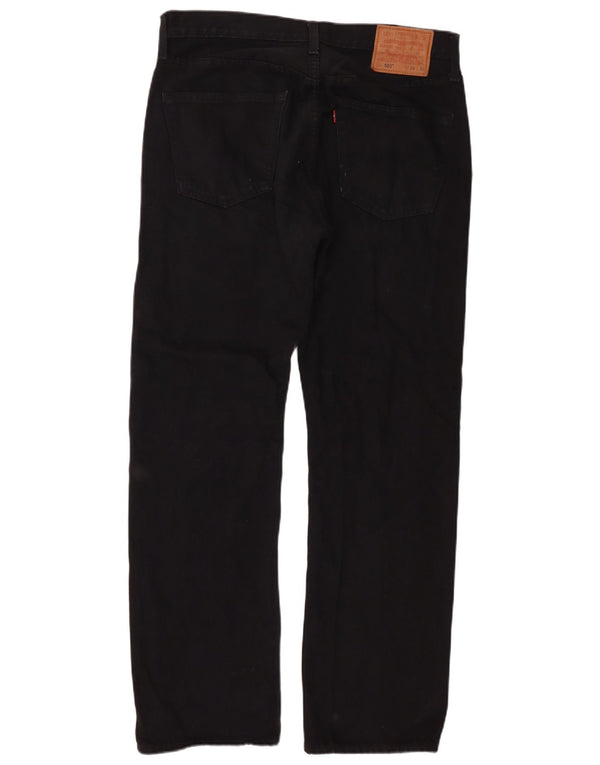 Levi's Vaqueros rectos 501 para hombre W34 L30 Algodón negro