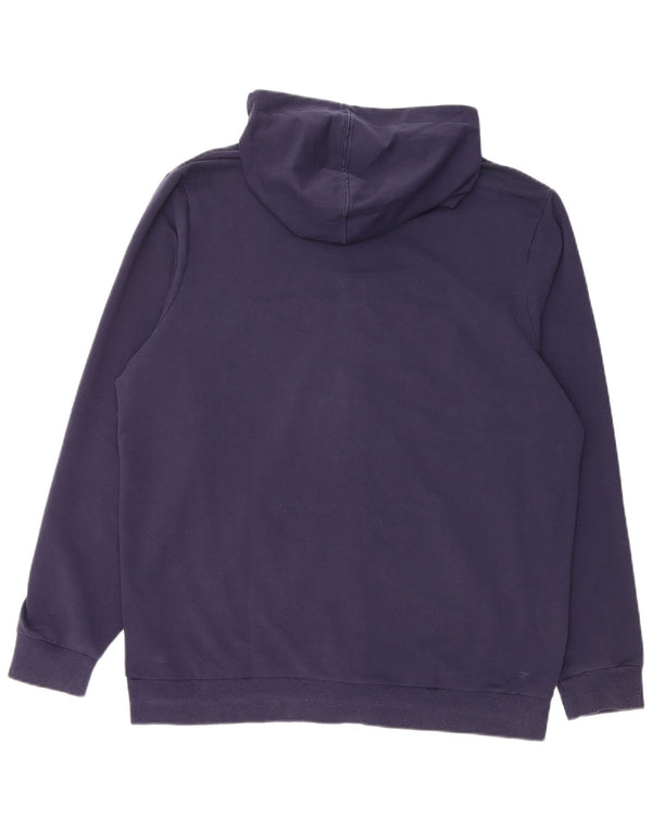 PUMA Sudadera con capucha y cremallera para hombre, talla grande, algodón multicolor con bloques de color