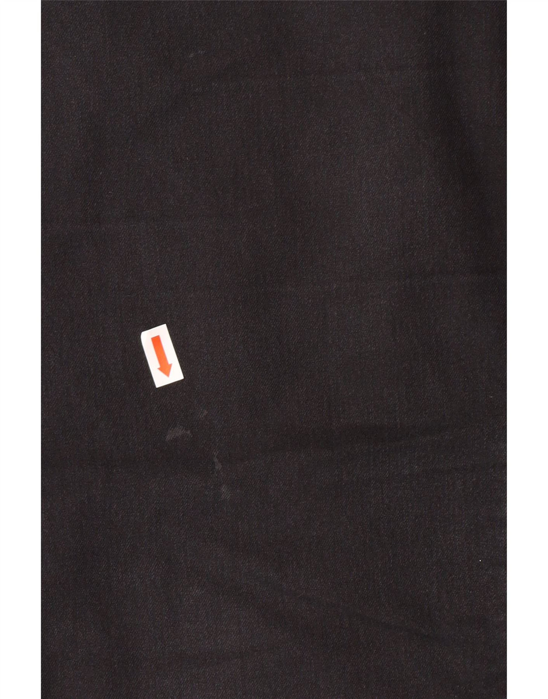ARMANI Vaqueros Cónicos Mujer W29 L27 Algodón Negro