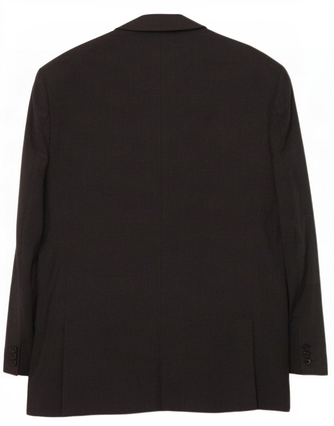 Marks & Spencer Chaqueta tipo blazer con 2 botones para hombre, talla 42, talla grande, color gris, lana virgen