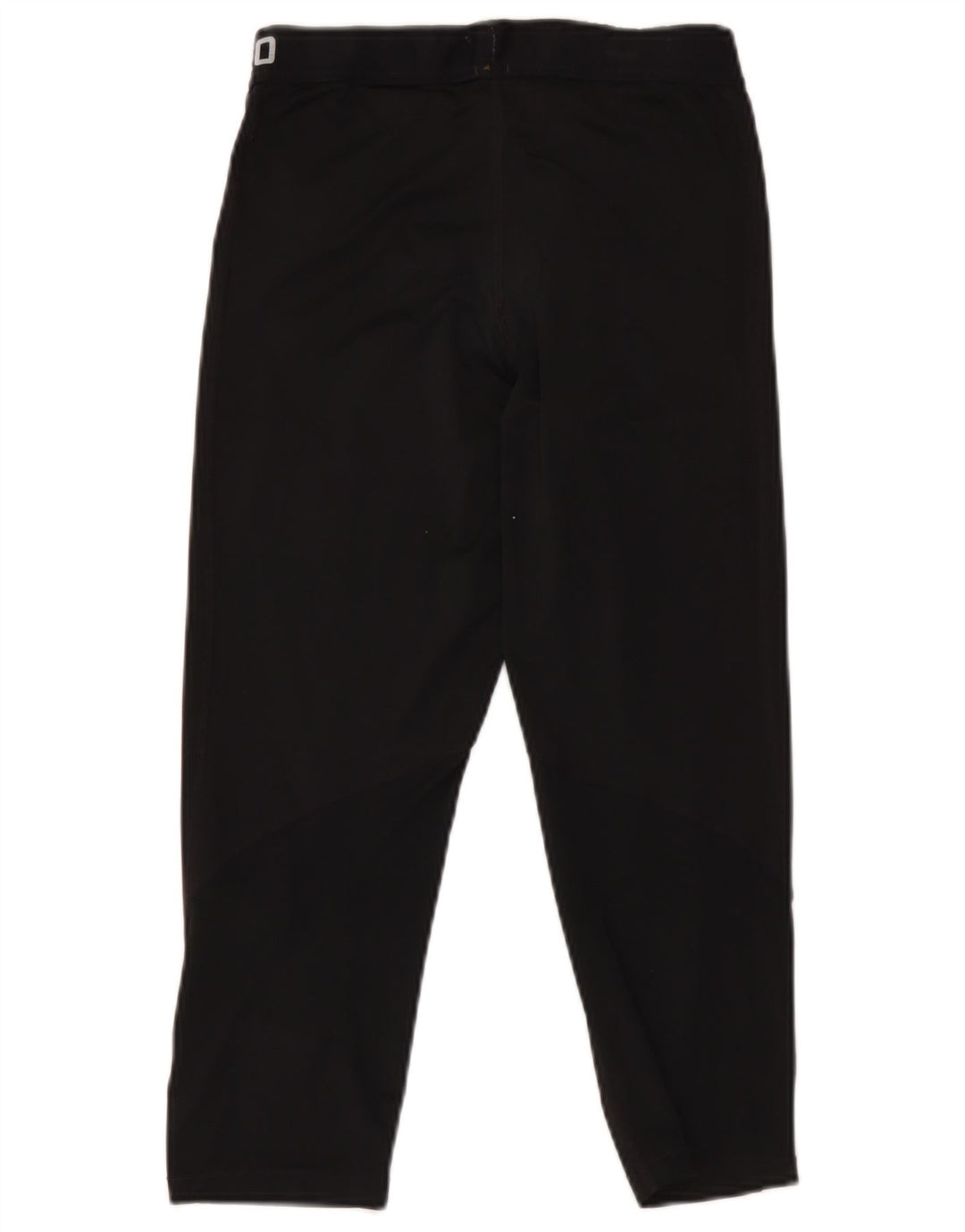 Nike - Pantalones de chándal capri gráficos para mujer, talla 40, poliéster negro mediano