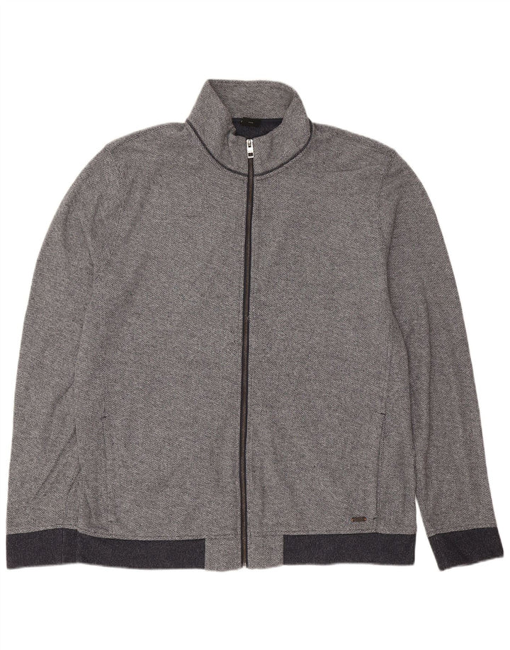 Hugo Boss Hombre Chándal Top Chaqueta 3XL Azul Marino Algodón