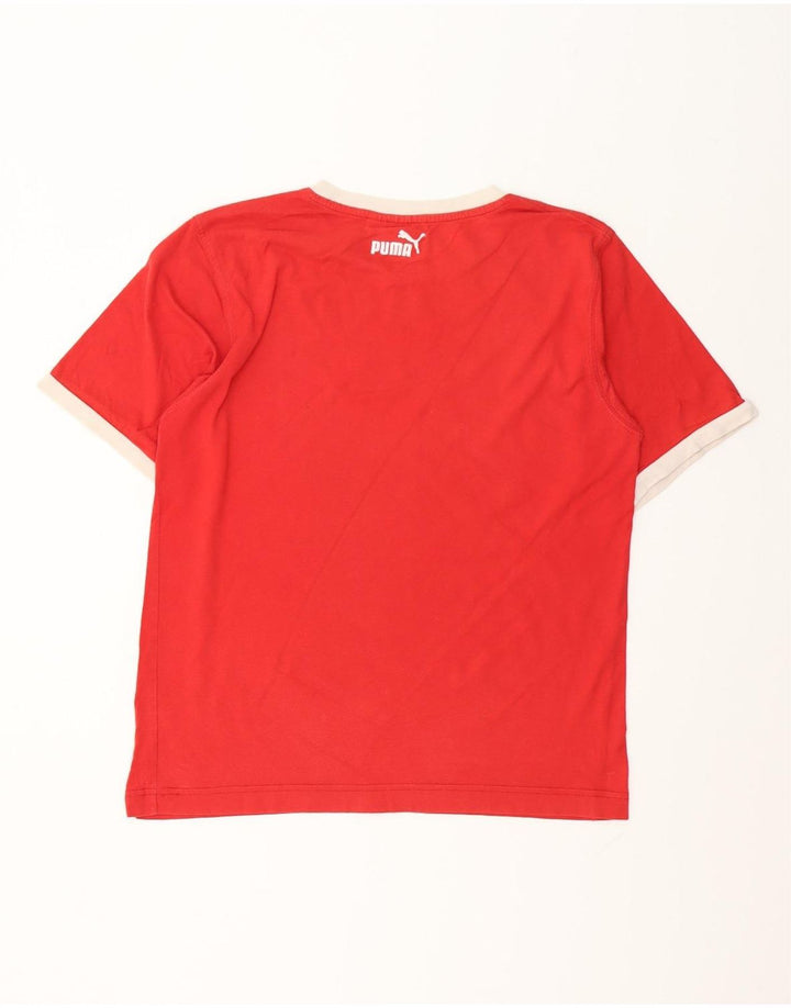 Puma Camiseta Gráfica para Hombre Top Medium Rojo