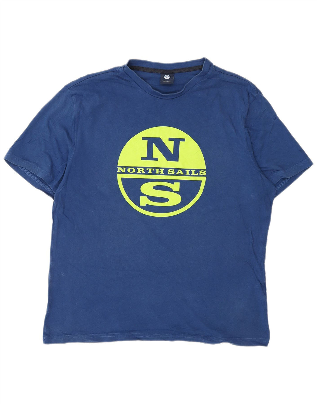 NORTH SAILS Camiseta gráfica para hombre Top pequeño azul
