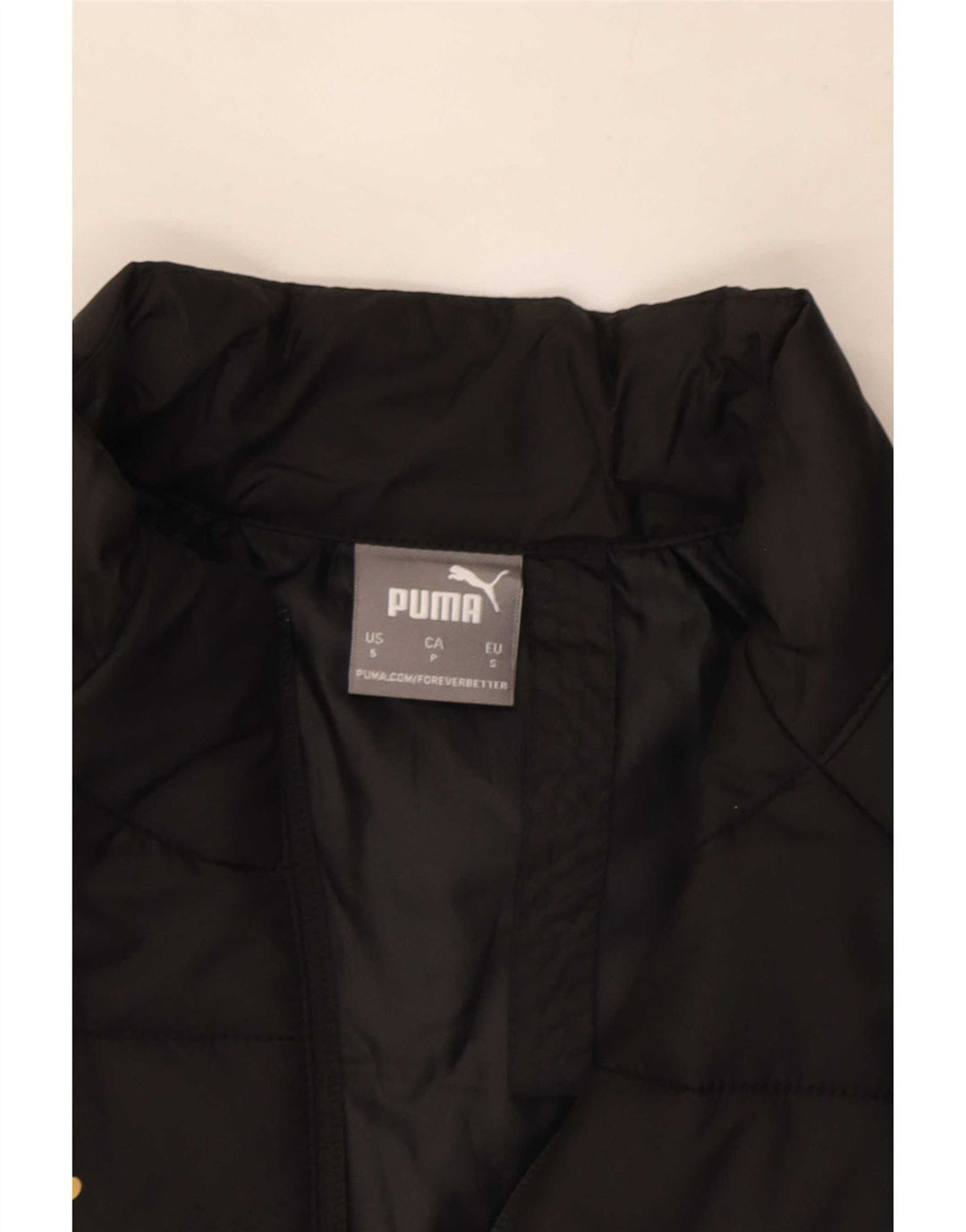 Puma Chaleco acolchado para hombre UK 36 Small Poliéster negro