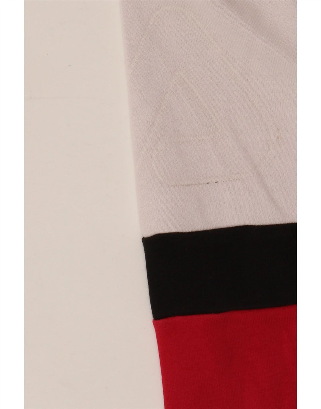 FILA Sudadera con gráfico para hombre, jersey pequeño de algodón con bloques de color multicolor