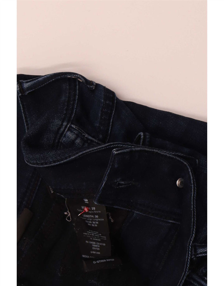 Vaqueros G-Star Midge Slim para mujer W29 L30 Algodón azul marino