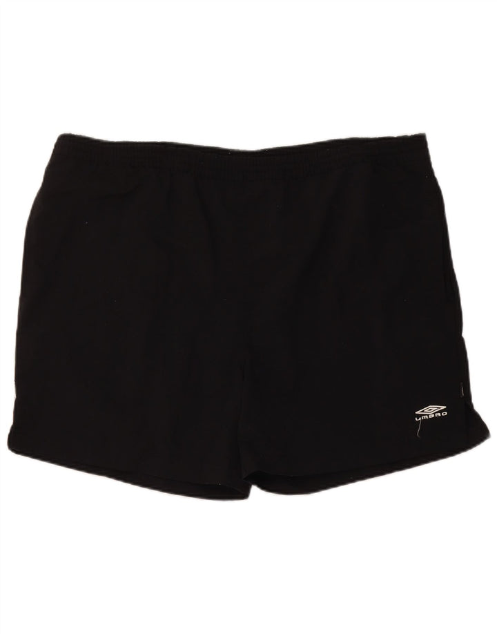 Umbro Hombre Bañador Corto Grande Poliéster Negro