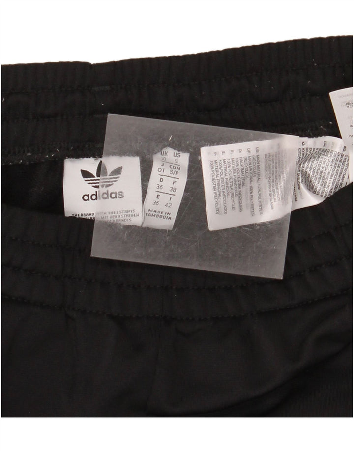 Adidas Pantalones de chándal para mujer UK 10 Small Black Poliéster