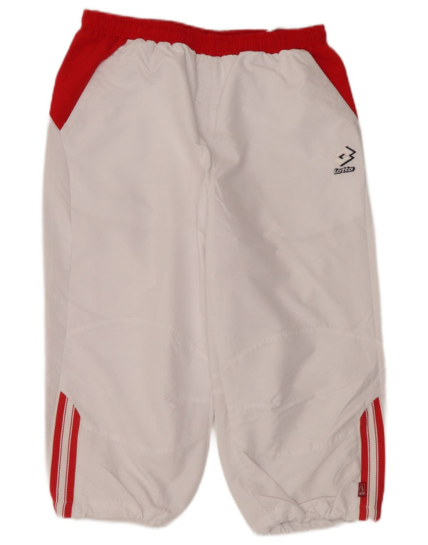 Lotto Pantalones de Chándal Capri para Hombre UK 40/42 Large Blanco Colorblock