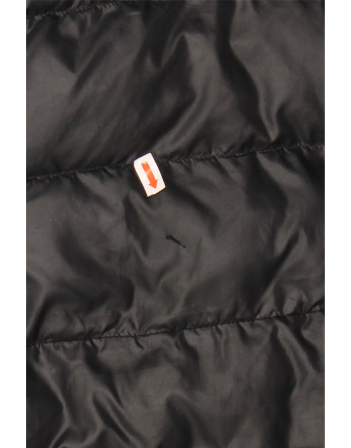 ADIDAS Chaqueta acolchada con capucha para niño 9-10 años Negro Poliéster