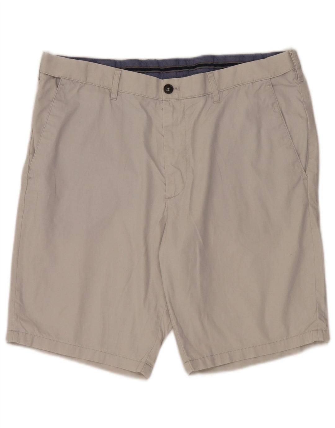 Marks & Spencer Pantalones cortos chinos para hombre W36 Algodón gris grande