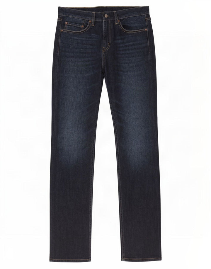 Levi's Hombre 511 Slim Jeans W32 L34 Algodón Azul Marino