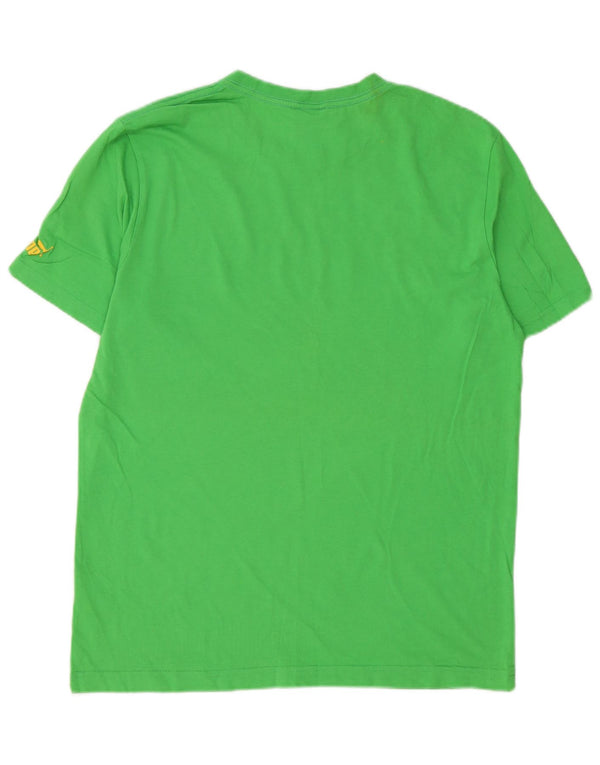 Puma Mens Usain Bolt Graphic T-Shirt Top Medium Green Cotton