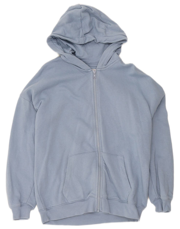 Marks & Spencer Sudadera con capucha y cremallera para niños 13-14 años Algodón azul
