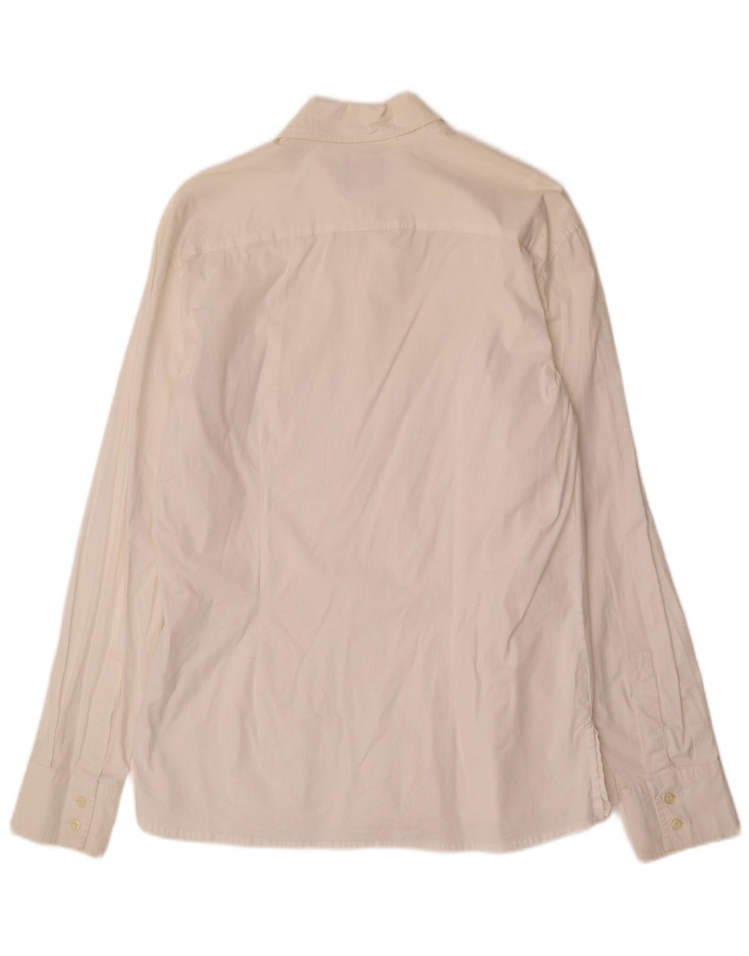 RIFLE Camisa Hombre Grande Algodón Blanco