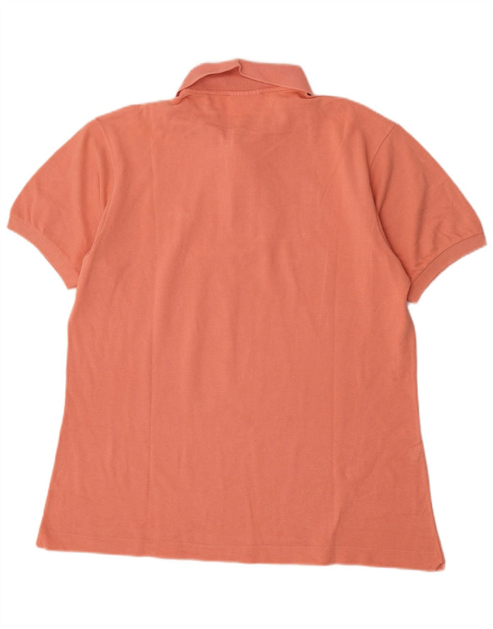 Polo Lacoste para hombre talla 4 algodón rosa mediano